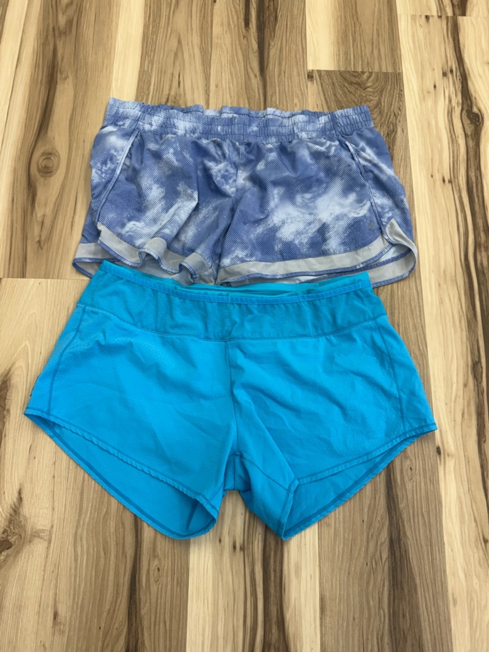 Blue Running Athletic Women’s Shorts Lot A13